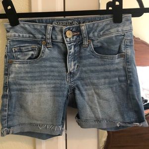 American Eagle Super Stretch Cutoff Shorts